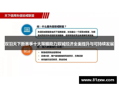 双羽天下新赛季十大策略助力双城经济全面提升与可持续发展